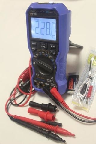 Owon OW18B El Tipi Multimetre True RMS Bluetooth 3 5/6 Dijit