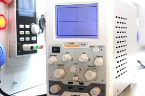 Owon AS101 Analog Kontrol Panelli Osiloskop 10MHz 1 Kanal