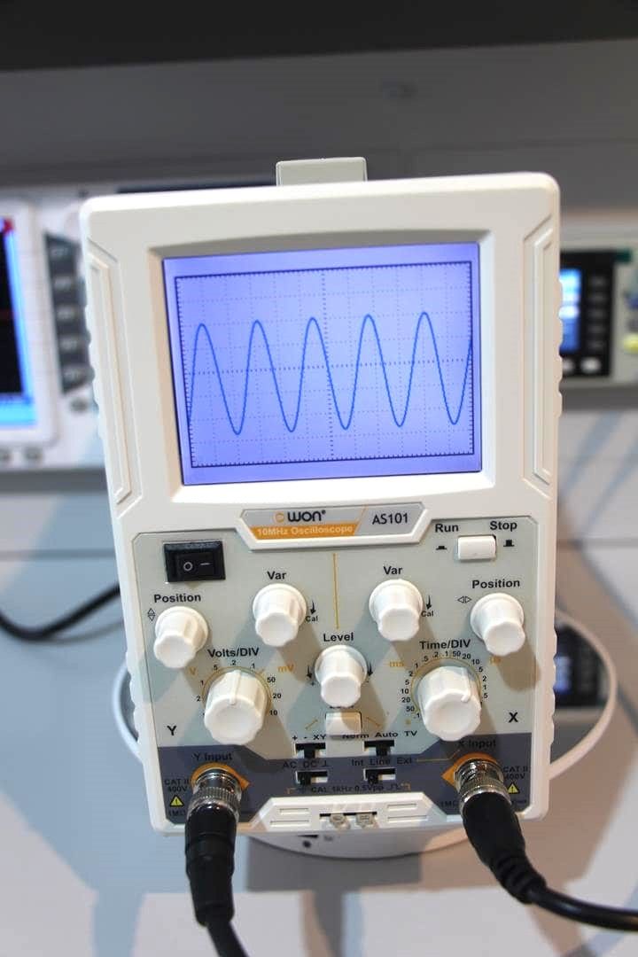 Owon AS101 Analog Kontrol Panelli Osiloskop 10MHz 1 Kanal
