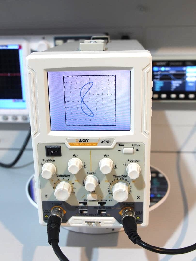 Owon AS201 Analog Kontrol Panelli Osiloskop 20MHz 1 Kanal