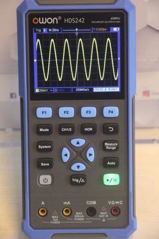 Owon HDS242 40MHz El Tipi Osiloskop-Multimetre