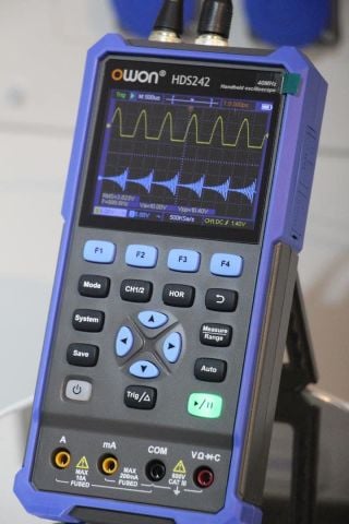 Owon HDS242 40MHz El Tipi Osiloskop-Multimetre