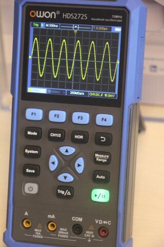 Owon HDS272S 70MHz El Tipi Osiloskop-Mult-FonkJen