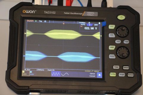 Owon TAO3102 Tablet Osiloskop+Multimetre 100MHz