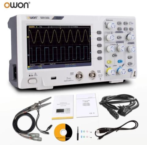Owon SDS1202  Osiloskop 200MHz 2 Kanal