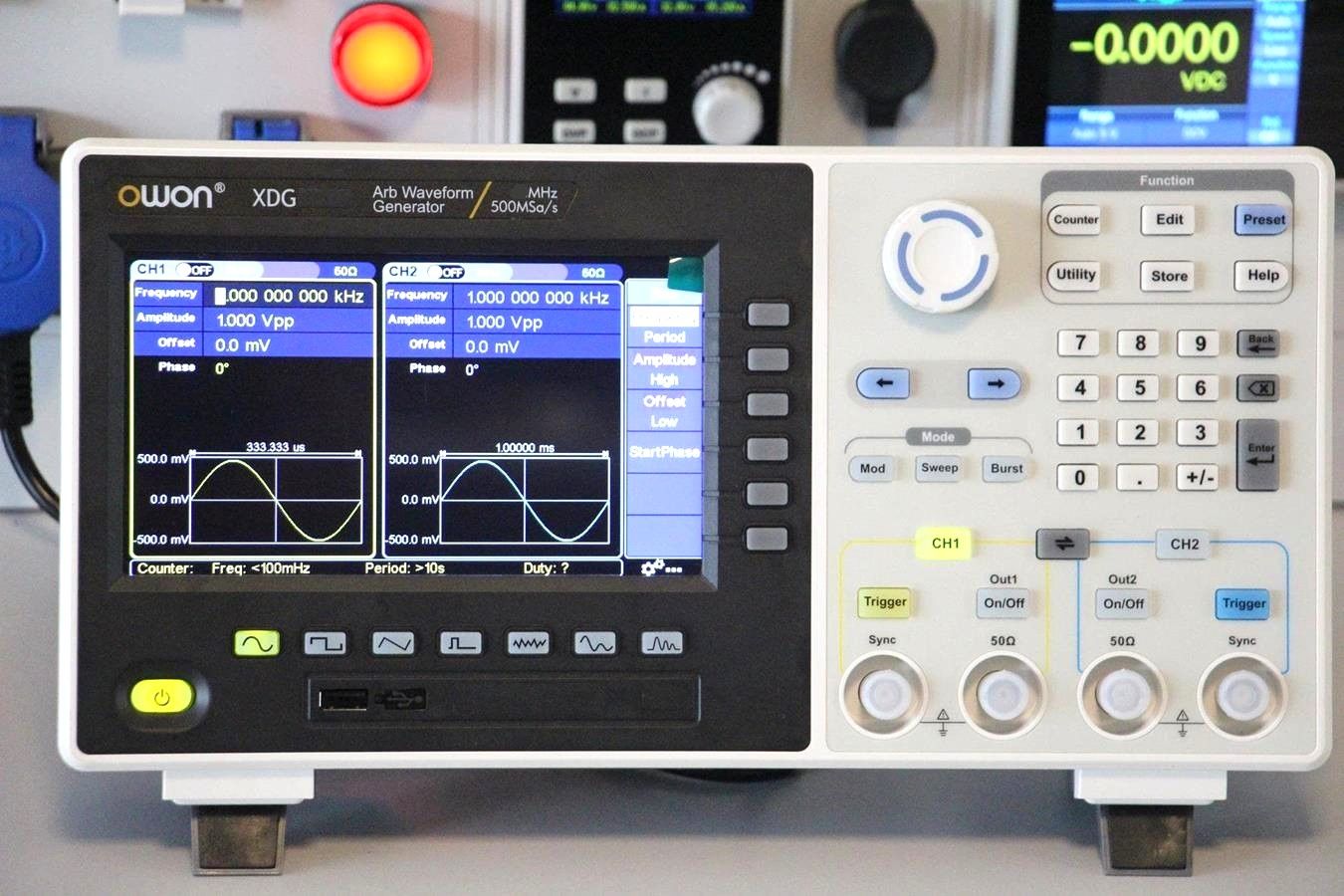 Owon XDG2100 100MHz 2 Kanal Arbitrary Fonksiyon Jeneratörü