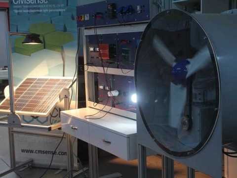 Hidroelektrik, Rüzgar, Güneş, İletim Hattı Deney Seti