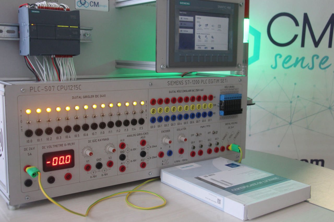 Panel Tipi PLC Eğitim Seti