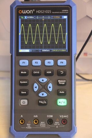 Owon HDS2102S 100 MHz El Tipi Osiloskop-Mult-FonkJen