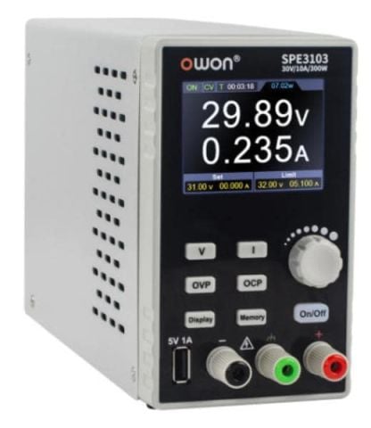 Owon SPE3102 DC Güç Kaynağı 30V/10A 200W