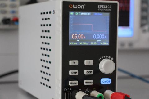 Owon SPE6102 DC Güç Kaynağı 60V/10A 200W