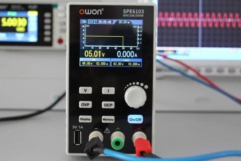Owon SPE6103 DC Güç Kaynağı 60V/10A 300W