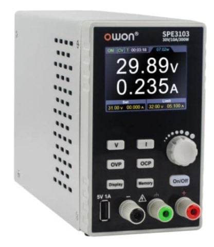 Owon SPE3103 DC Güç Kaynağı 30V/10A 300W