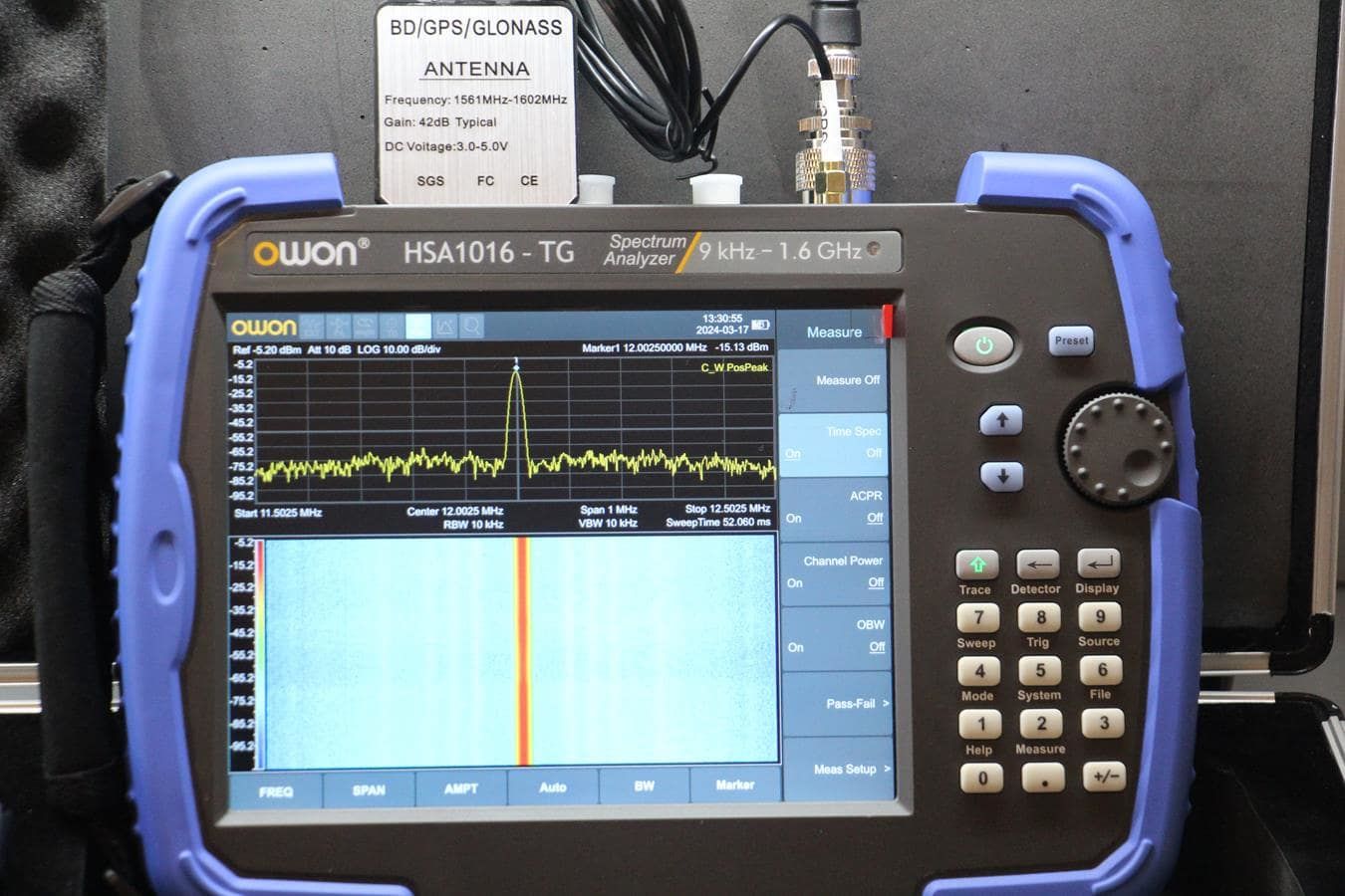 Owon HSA1016TG El Tipi Spektrum Analizör 9 kHz-1,6GHz