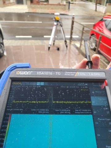 Owon HSA1016TG El Tipi Spektrum Analizör 9 kHz-1,6GHz