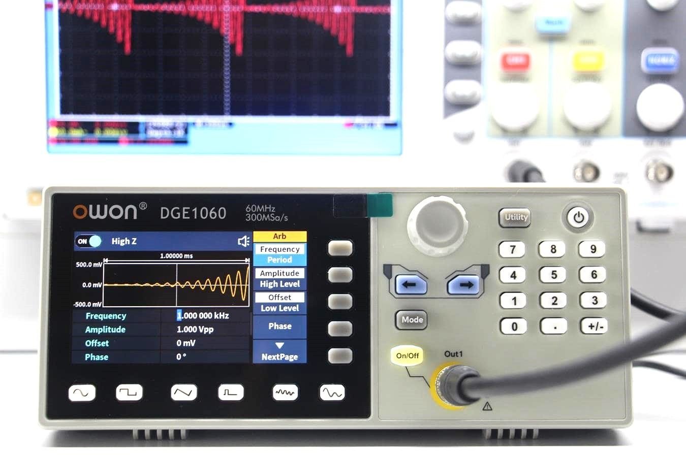 Owon DGE1060 Keyfi Fonksiyon Jeneratör 1 kanal-60MHz