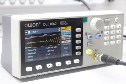 Owon DGE1060 Keyfi Fonksiyon Jeneratör 1 kanal-60MHz