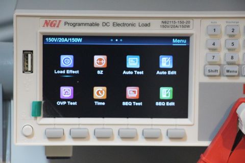 NGI N62115-150-20 DC Elektronik Yük 150W/150V/20A