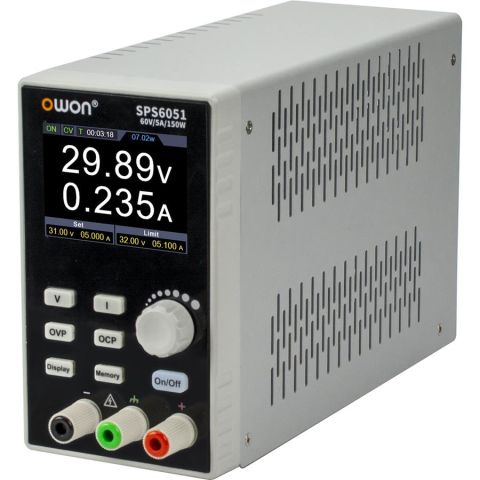 Owon SPS6051 Sessiz DC Güç Kaynağı 150W/61V/5,1A