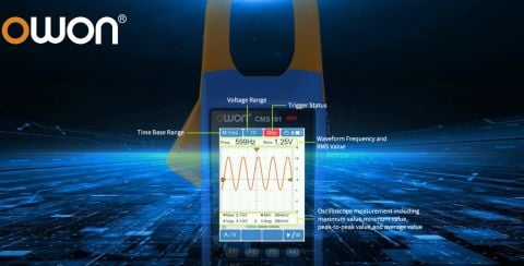 Owon CMS101 Pensampermetre+Scope  1000V/1000A