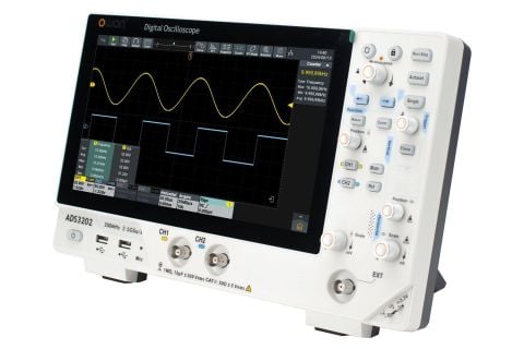 Owon ADS3202 4. Nesil Çok İşlevli Osiloskop 200 Mhz 2-Ch 10''DokEkr