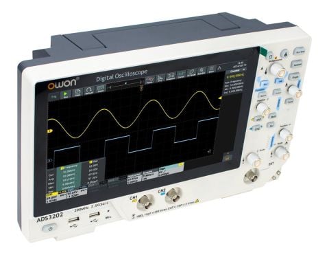 Owon ADS3202 Osiloskop-200Mhz-2Ch-10''DokEkr