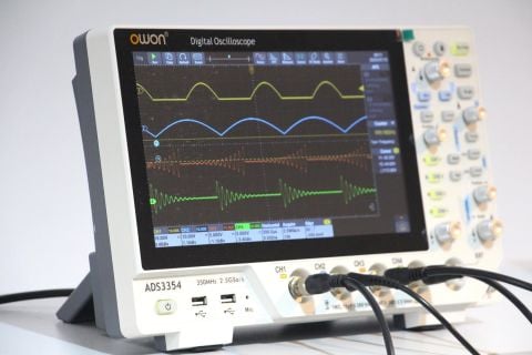 Owon ADS3354 Osiloskop-350MHz-4Ch-10''DokEkr