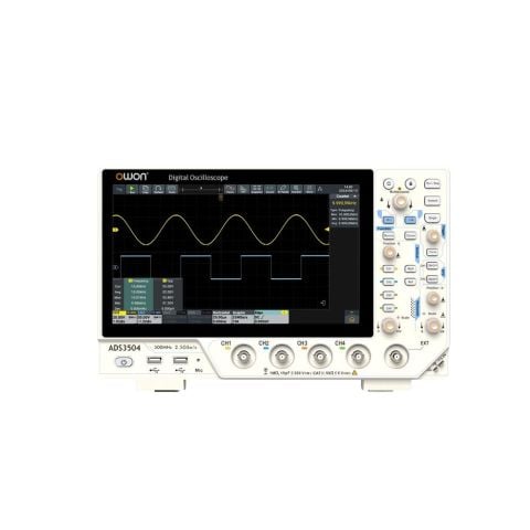 Owon ADS3504 Osiloskop-500MHz-4Ch-10''DokEkr