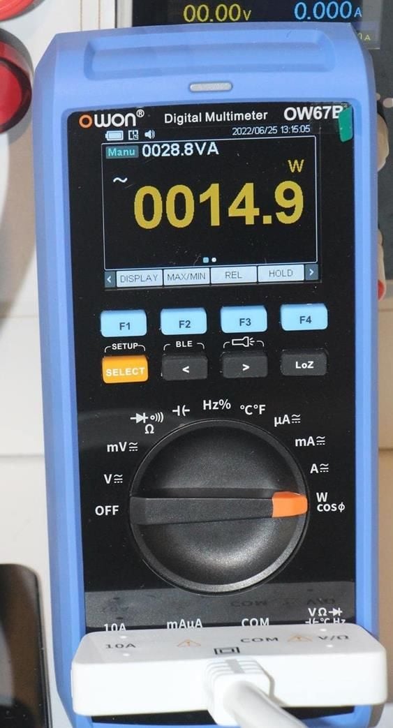 Owon OW67B Lab-Endüstriyel Tip Multimetre-LoZ-Pwr