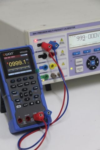 Owon HDS160 Multimetre+Scope True RMS 60000 sayım