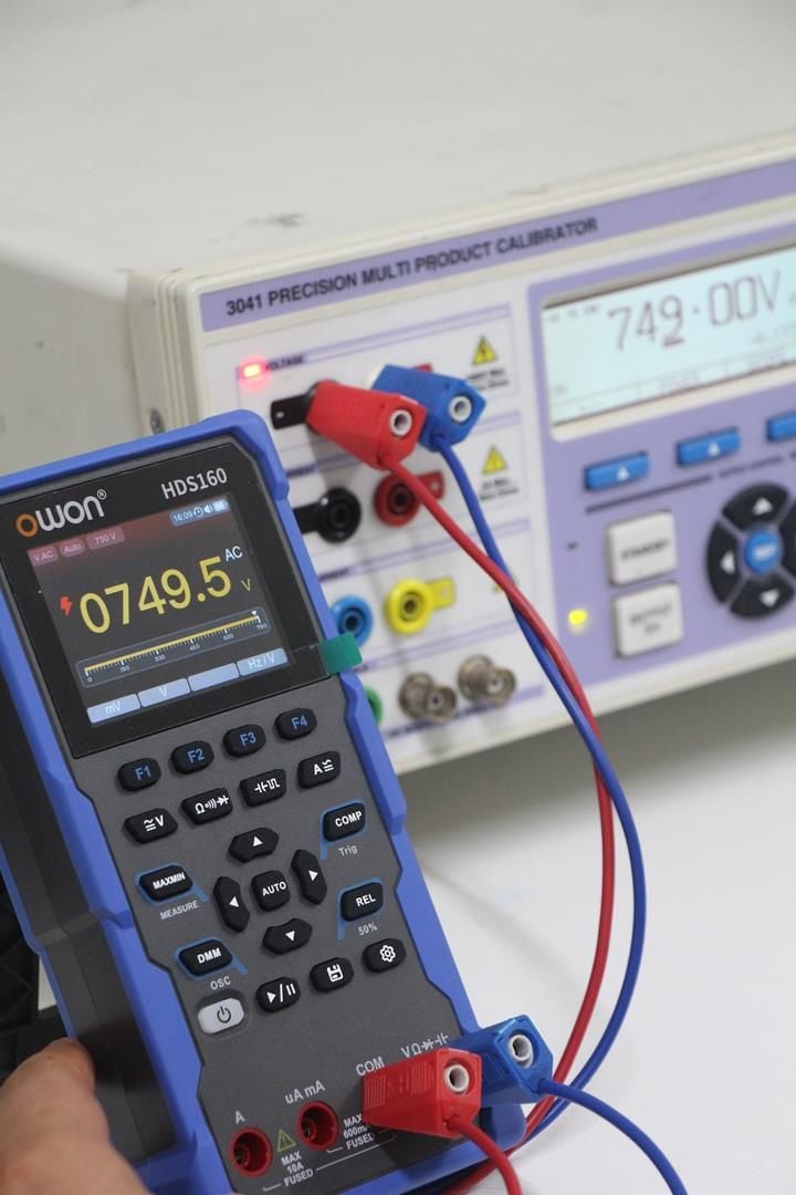 Owon HDS160 Multimetre+Scope True RMS 60000 sayım