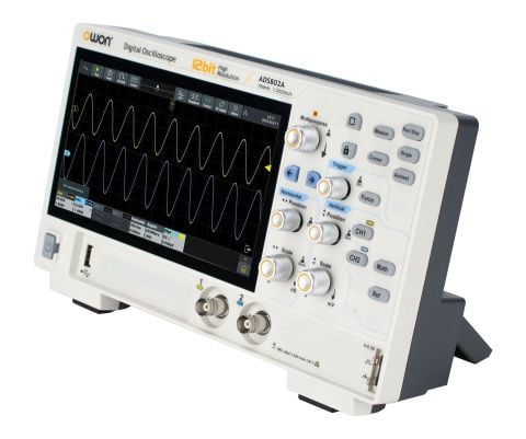 Owon ADS802A Osiloskop-70MHz-2Ch-7''DokEkr-12Bit