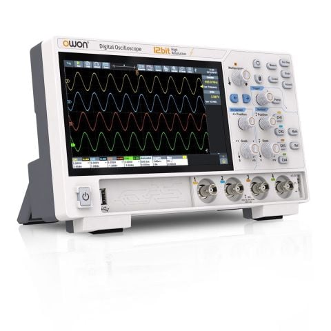 Owon ADS804A 4.Nesil Çok Fonks. Osiloskop 70MHz-4 Ch-DokEkr