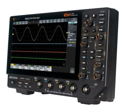 Owon ADS3354A Osiloskop-350MHz-4Ch-10’’DokEkr-12Bit