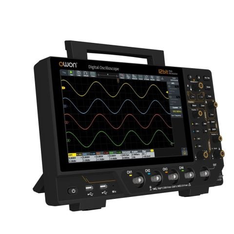 Owon ADS3204A Osiloskop-200MHz-4Ch-10’’DokEkr-12Bit