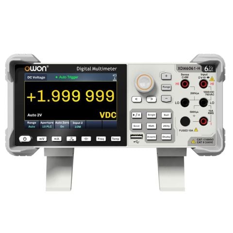 OWON XDM6061-H  6½ Digit Masaüstü Dijital Multimetre Dokunmatik Ekran 3000V/300A