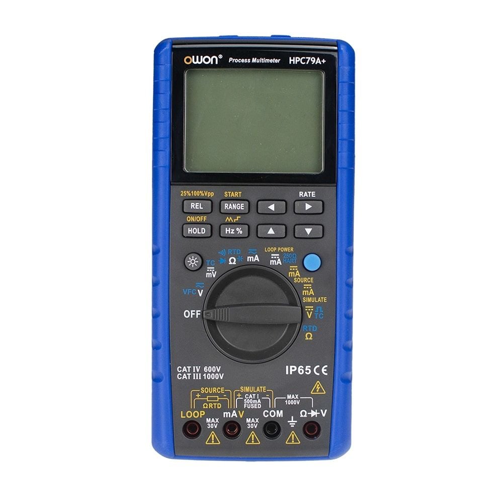 OWON HPC79A+ Proses Sinyal Jeneratörü ve Multimetre
