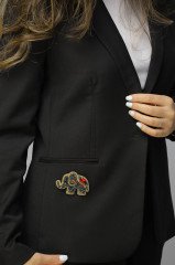 Fil Broş Kırmızı