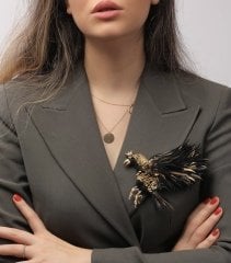 Anka Kuşu Broş