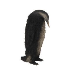Pirinç Kürklü Penguen Heykeli