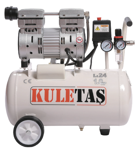 24LT SÜPER SESSİZ HAVA KOMPRESÖRÜ 1HP
