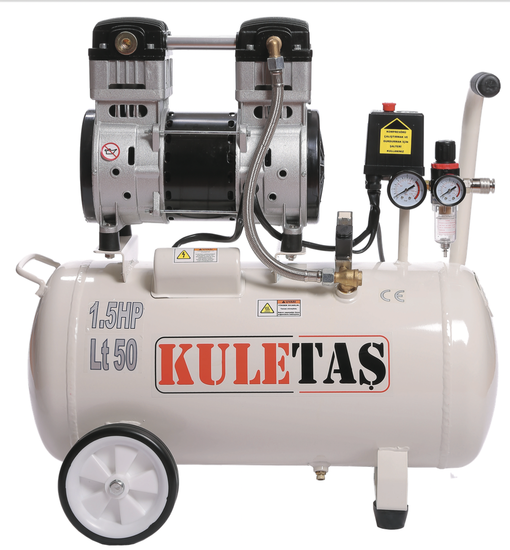 50LT SÜPER SESSİZ HAVA KOMPRESÖRÜ 1.5HP