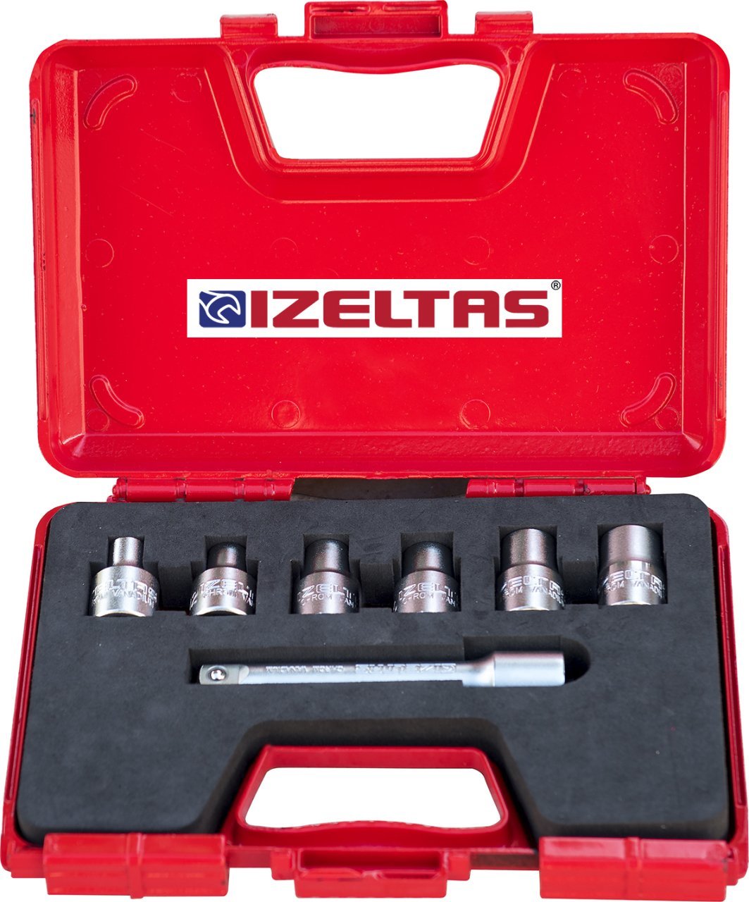 İZELTAŞ 1/2'' STAR (TORX) LOKMA ANAHTAR TAKIMI (7 PARÇA) 1113 00 6007