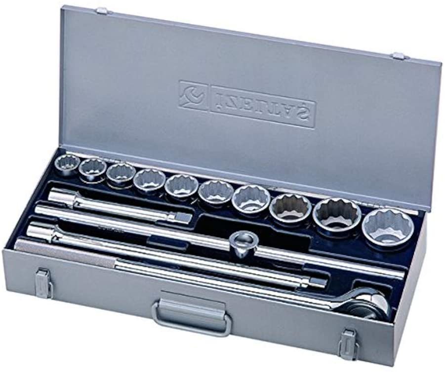 İZELTAŞ 3/4'' ON İKİ KÖŞE LOKMA TAKIMI (14 PARÇA) 1120 00 6014