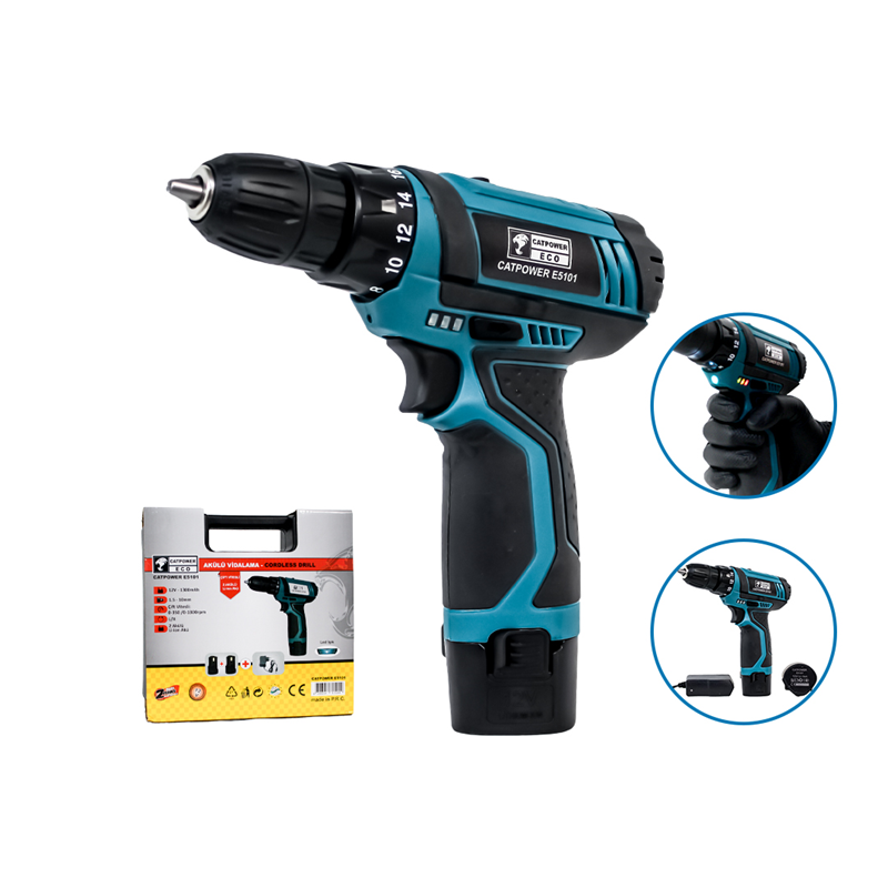 CATPOWER E5101 AKÜLÜ VİDALAMA 12V Lİ-İON 1.3 Ah