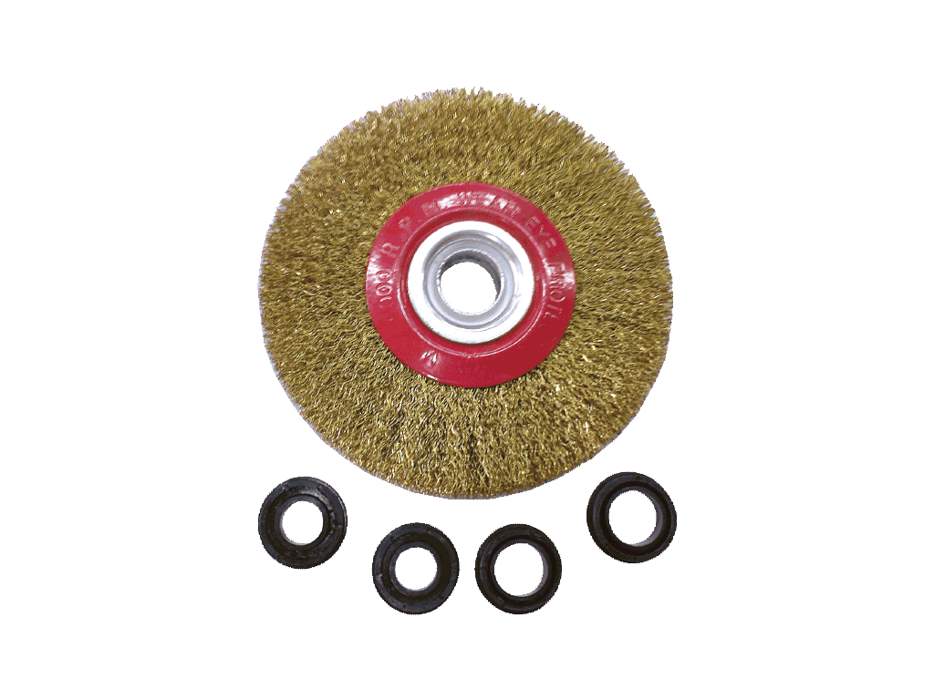 150MM DAİRE TEL FIRÇA