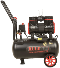 KULETAŞ PREMİUM 24 LİTRE SESSİZ HAVA KOMPRESÖRÜ