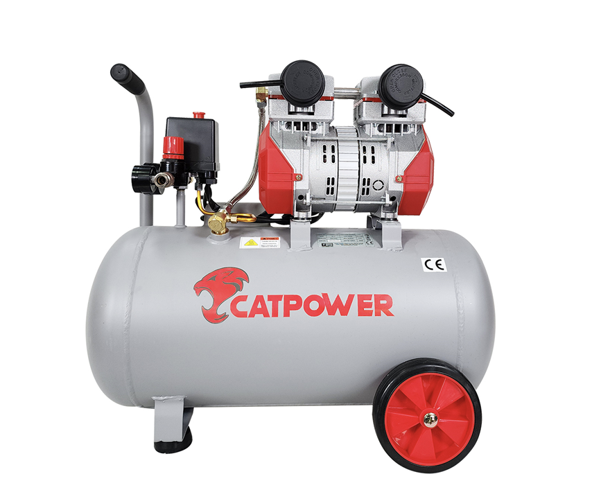 CATPOWER 50 LİTRE SESSİZ YAĞSIZ KOMPRESÖR 1154