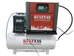 KULETAŞ TANK ÜSTÜ VİDALI HAVA KOMPRESÖRÜ RE-10SET