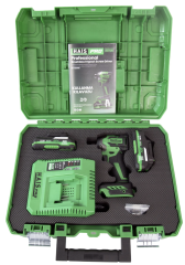 HAİSPRO PROFESYONEL DARBELİ VİDALAMA MAKİNESİ  21V - 2AH. RB-SD2108